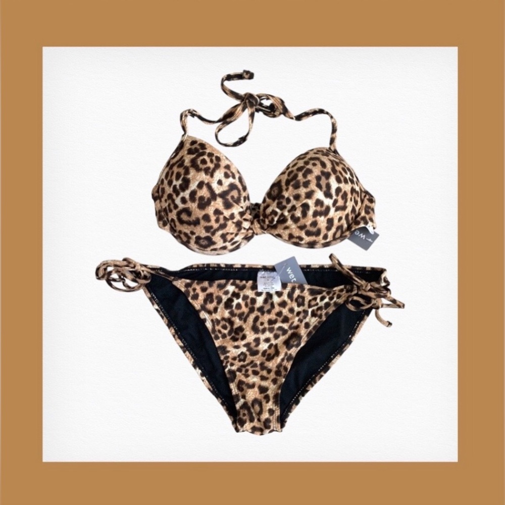 NWT - Women’s Cheetah 2-Pc Bikini Set from WET SEAL